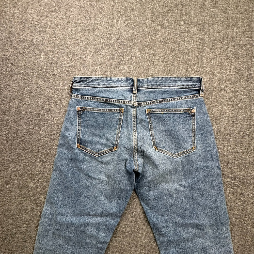 Anthropologie Pilcro Letterpress Slim Boyfriend Jeans Women 27 Fit 32x27 - Picture 8 of 16